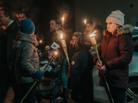 Lāčplēša diena Jaunpiebalgā 2023