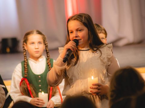 Latvijas dzimšanas dienas koncerts Jaunpiebalgā 15.11.2024.