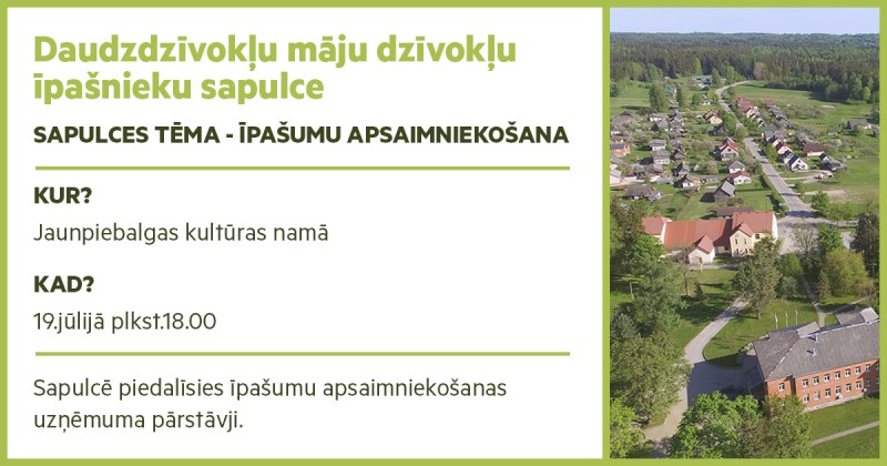 Daudzdzīvokļu māju dzīvokļu īpašnieku sapulce