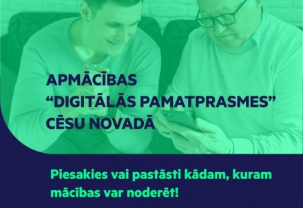 Nāc mācīties digitālās prasmes!