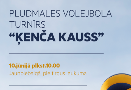 Pludmales volejbola turnīrs "Ķenča kauss 2023"