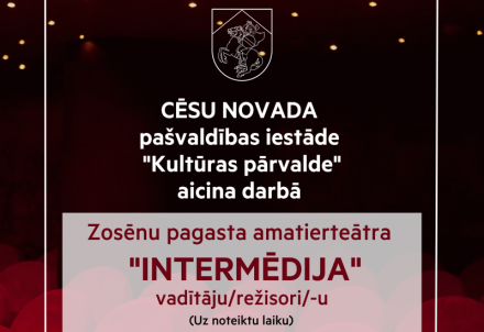 Aicina darbā Zosēnu pagasta amatierteātra "Intermēdija" režisoru-vadītāju