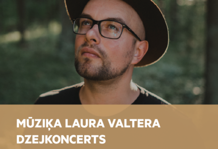 Mūziķa Laura Valtera dzejkoncerts "Sirds Silta Sajūta" Jaunpiebalgā