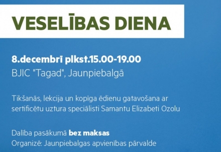 Veselības diena BJIC "Tagad"