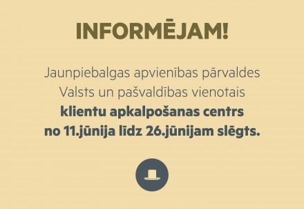 Jaunpiebalgas VPVKAC no 11.jūnija līdz 26.jūnijam slēgts