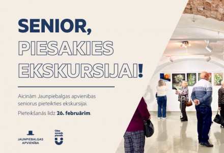 Jaunpiebalgas apvienības seniori aicināti pieteikties ekskursijai