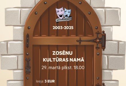 Teātra diena Zosēnu Kultūras namā notiks 29. martā