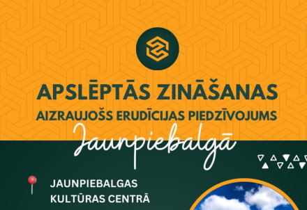 Erudīcijas spēle “Apslēptās zināšanas"