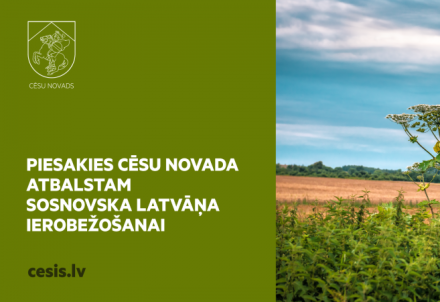 Piesakies atbalstam latvāņu ierobežošanai līdz 1. jūnijam