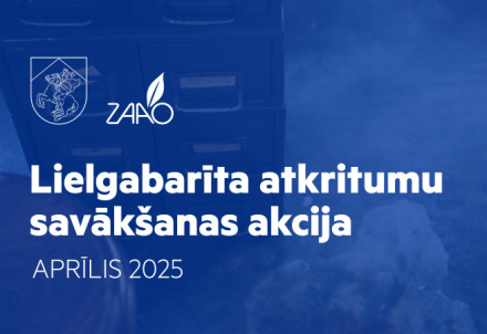 Lielgabarīta atkritumu savākšanas akcija