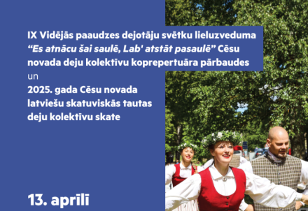 IX Vidējās paaudzes dejotāju svētku deju kolektīvu koprepertuāra pārbaudes skate