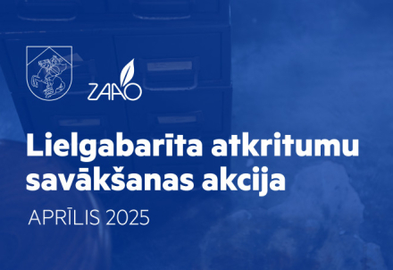 Lielgabarīta atkritumu savākšanas akcija