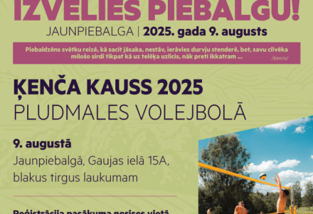 Pludmales volejbola turnīrs "Ķenča kauss 2025"