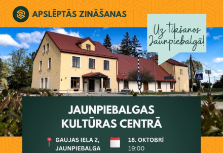 Erudīcijas spēle “Apslēptās zināšanas" Jaunpiebalgā