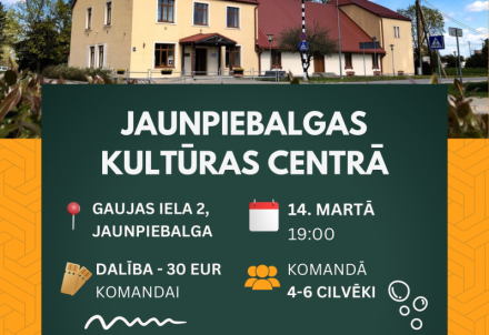 Erudīcijas spēle "Apslēptās zināšanas" Jaunpiebalgā