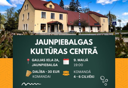Erudīcijas spēle "Apslēptās zināšanas" Jaunpiebalgā
