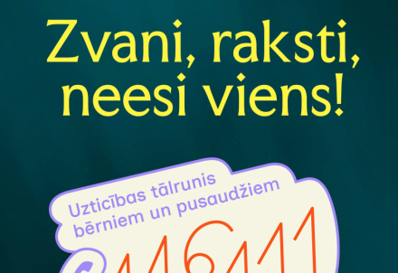 Bērnu aizsardzības centrs atgādina par psiholoģiskā atbalsta iespējām