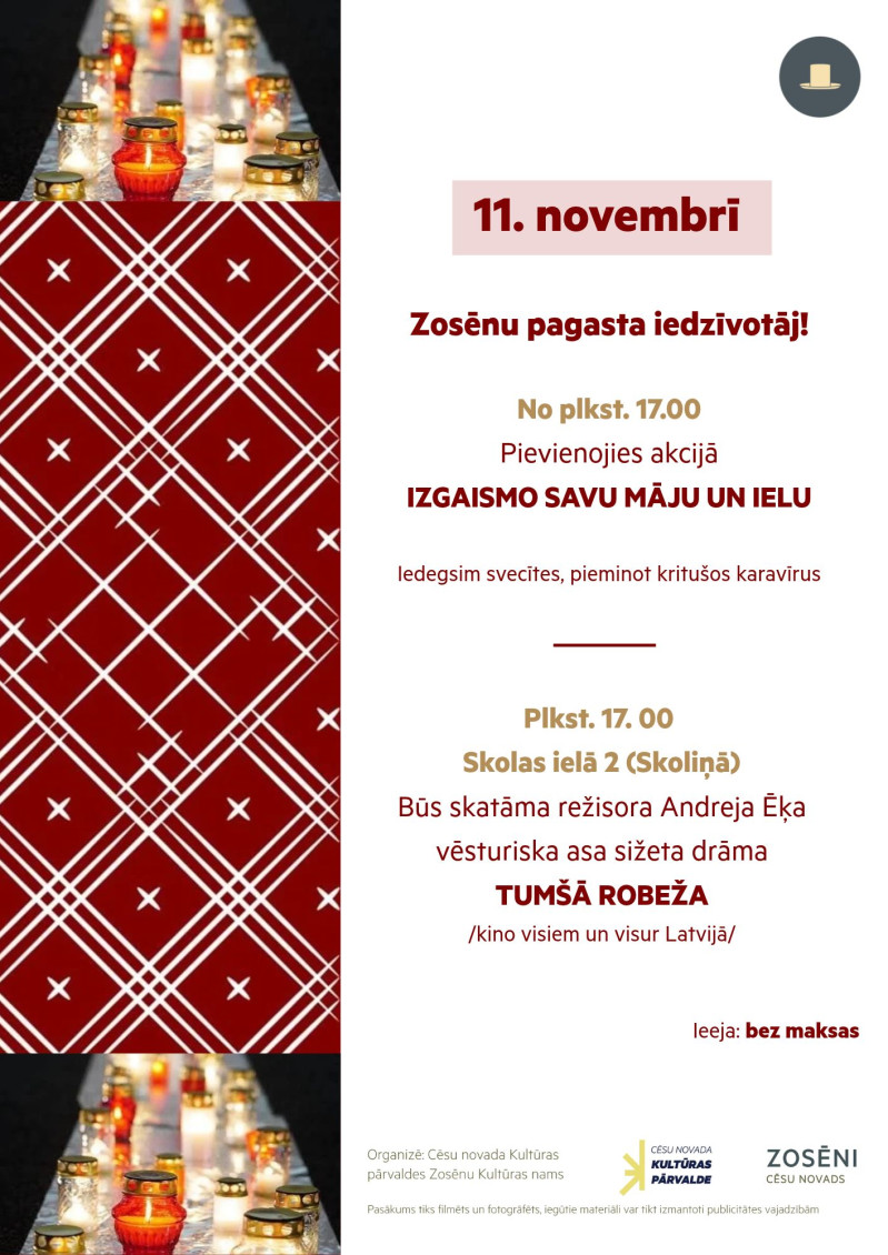 Lāčplēša diena Zosēnu pagastā